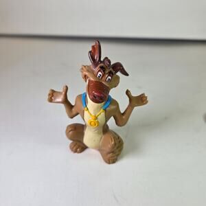 Vintage 1989 Wendy's All Dogs Go To Heaven Charlie B. Barkin Dog PVC Toy Figure